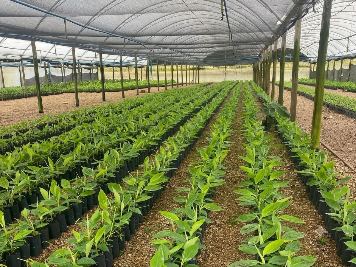 Cultivo das bananeiras